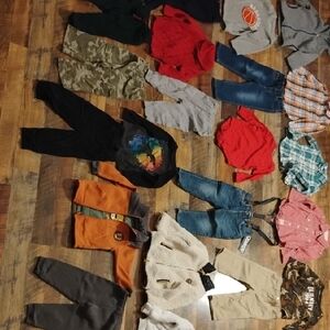 Assortment Of Boy Clothes Size 18 Months 22 Items!!